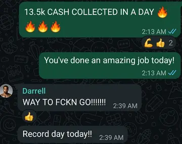 Client result screenshot