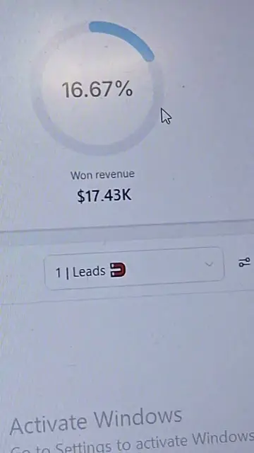Video of a client result