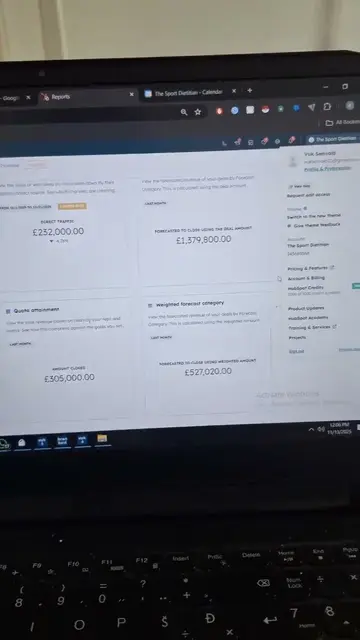 Video of a client result