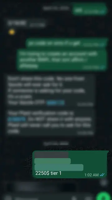 Client result screenshot